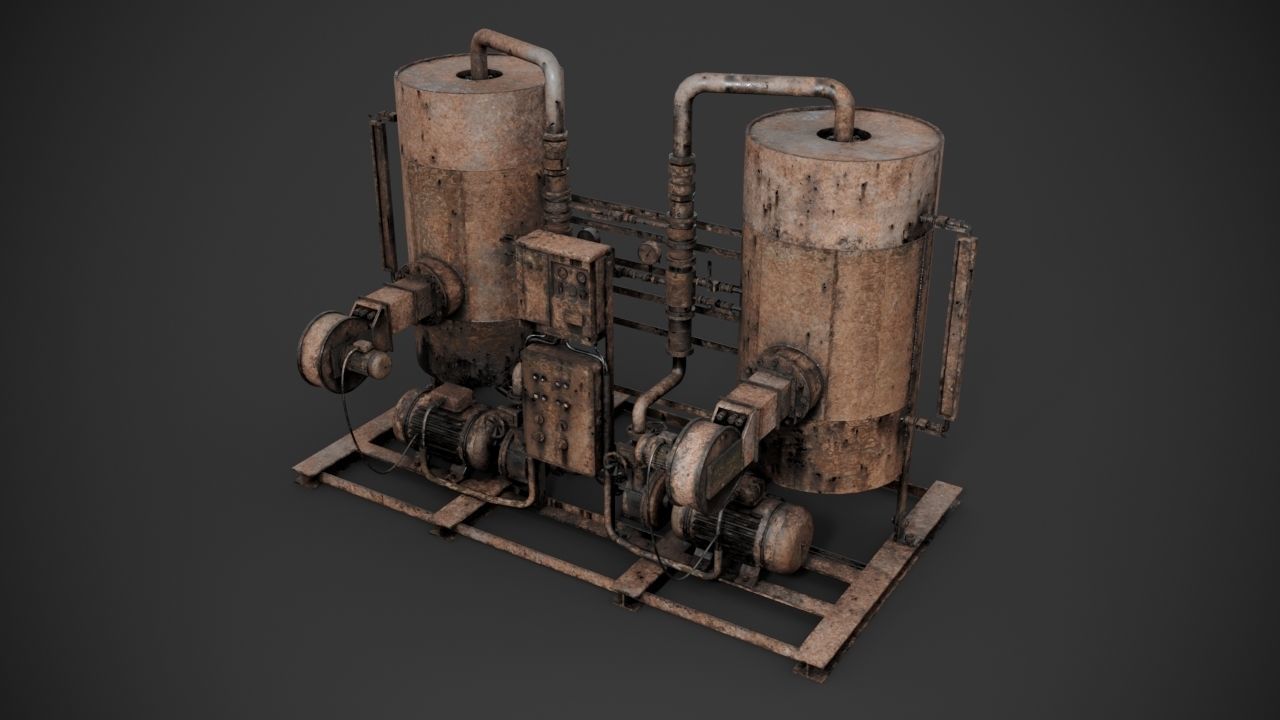 Industrial device 3D model_9