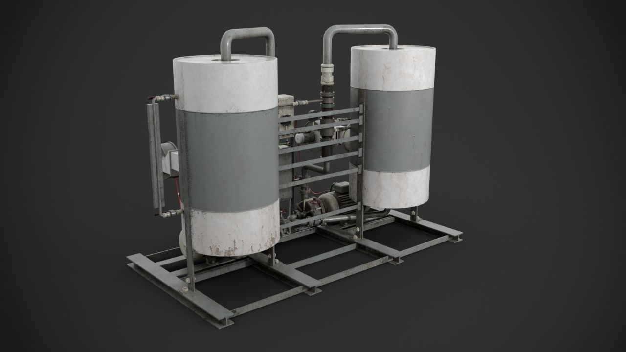 Industrial device 3D model_5