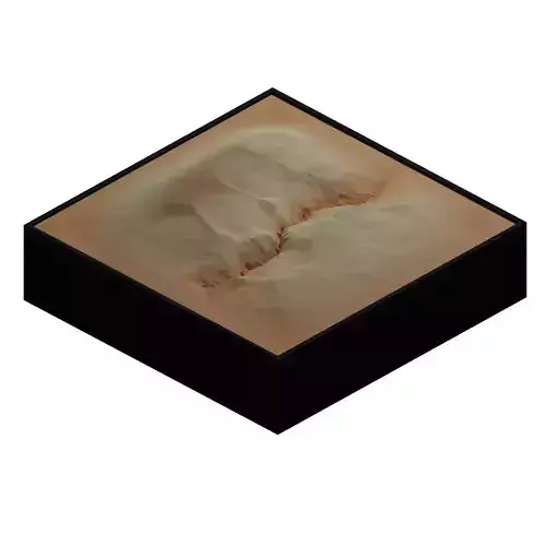 Low Poly Desert Terrain 