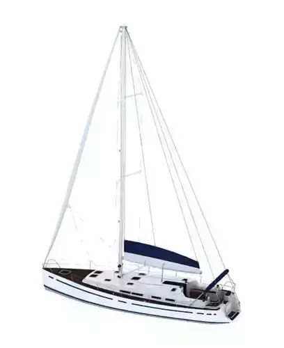 boat 3D model sailboat