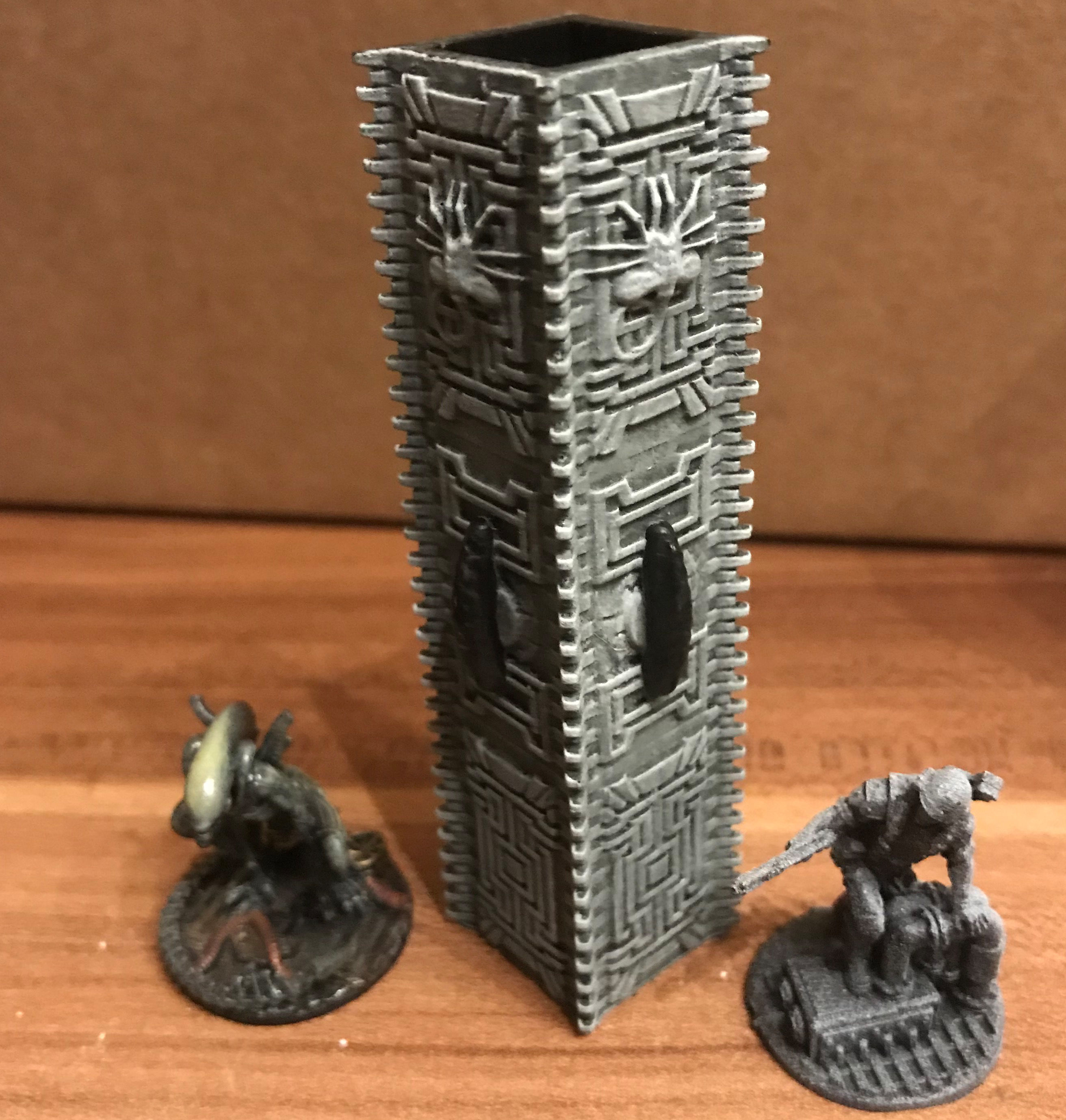 Printable AvP Collumn vor Tabletop and Wargaming 3D print model_4