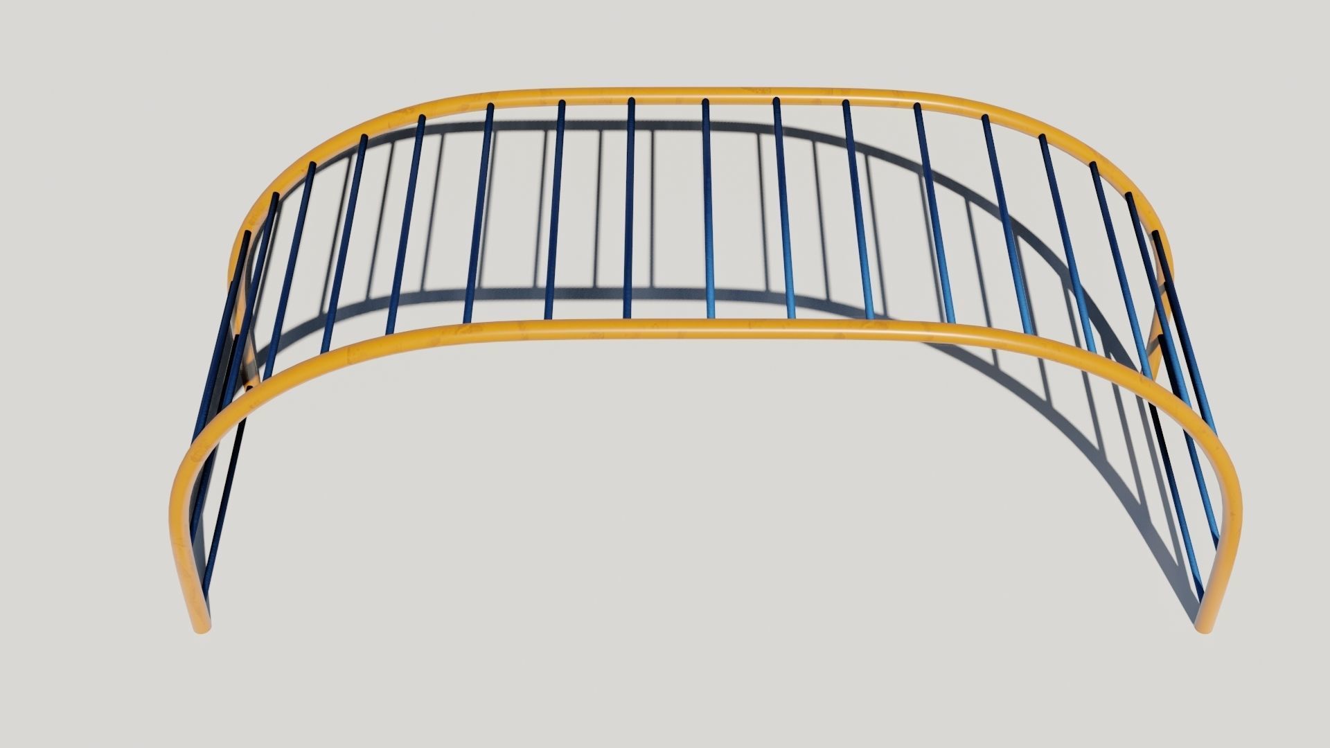 Playground 3D model play structure Low-poly 3D model_9