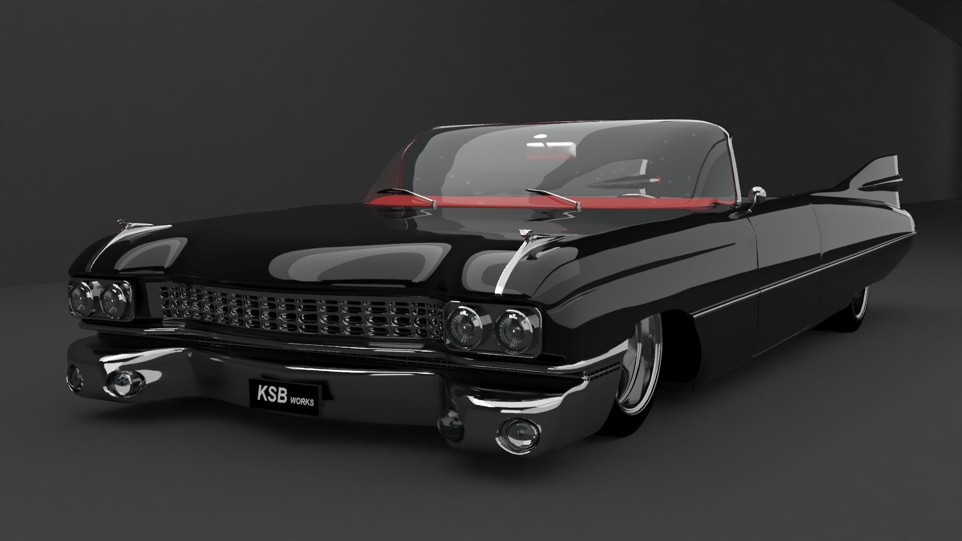 cadillac eldorado deville 1959 3D model_1