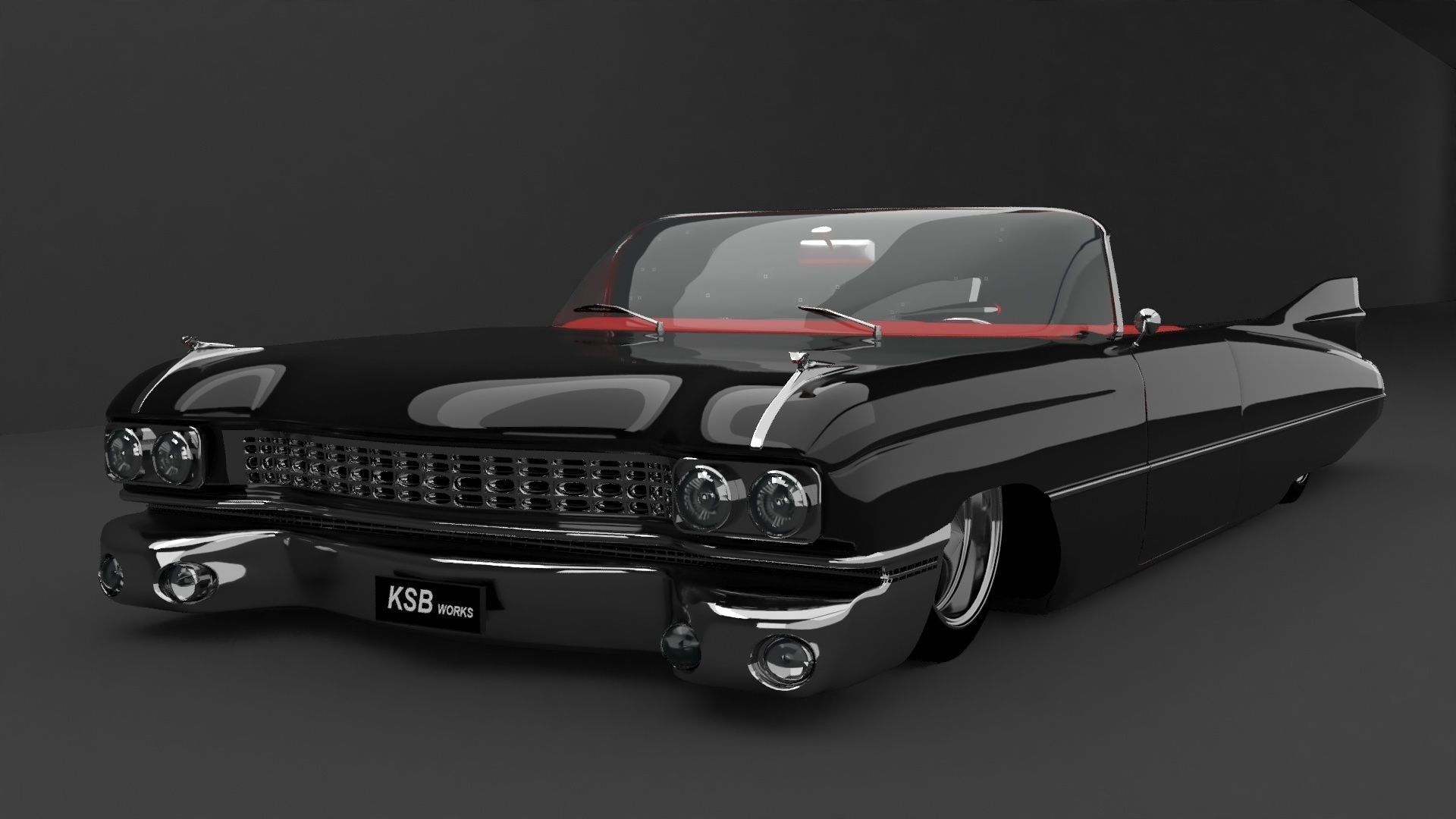 cadillac eldorado deville 1959 3D model_2