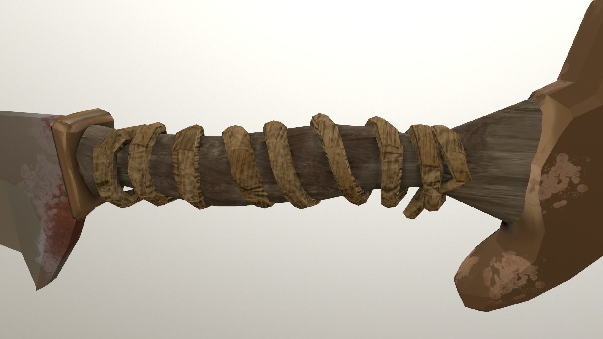 Orc Knife Low-poly 3D model_6