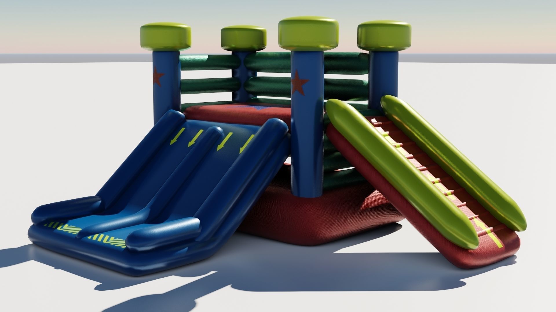 4 Rides 3D models 3D Model Collection_49