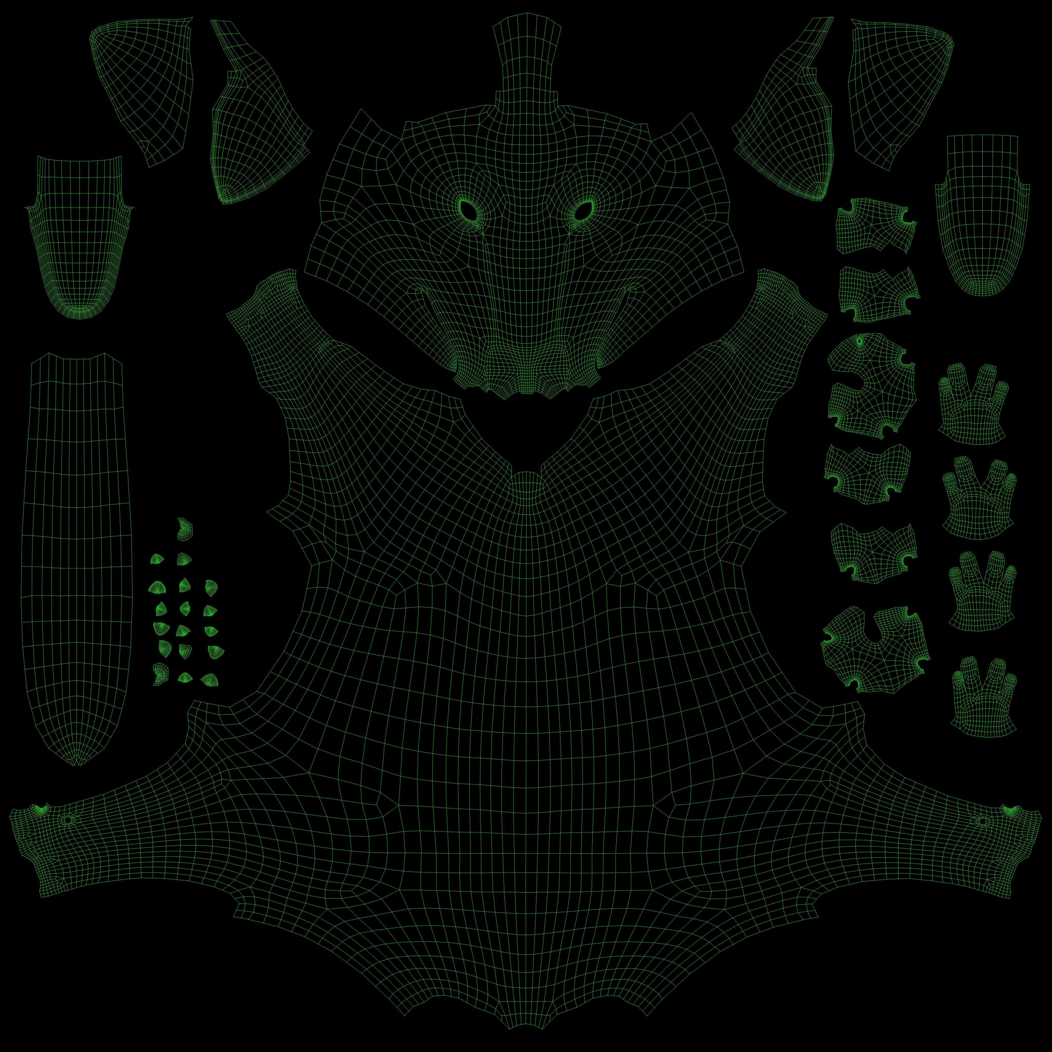 Realistic jackal animal 3d model  3D model_16