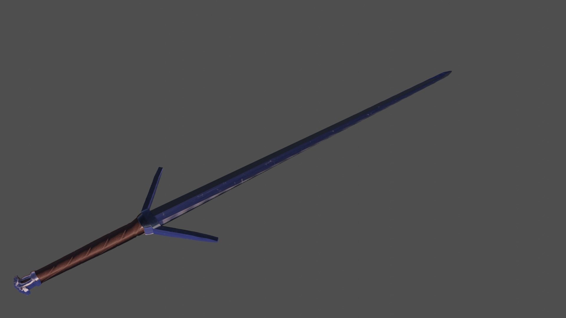 Silver Sword  3D model_1