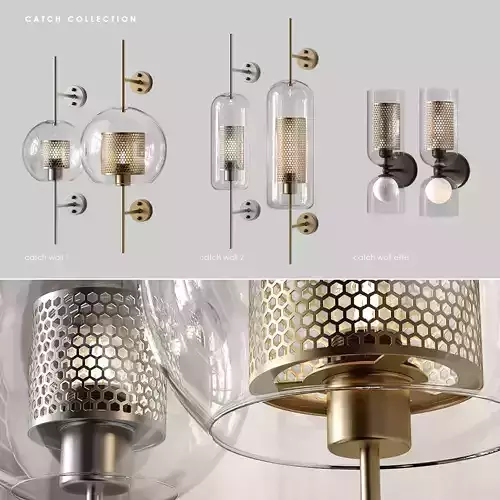 Lampatron Catch Wall Collection 3D model