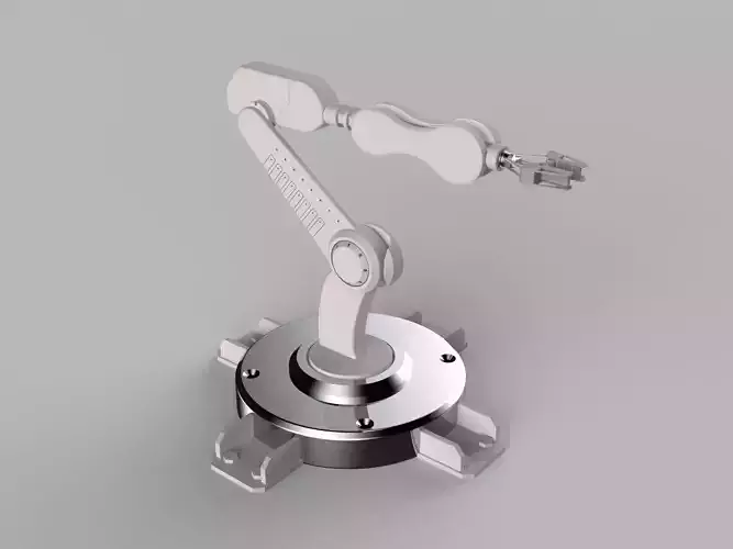 Robotic arm  scifi mech  3D model
