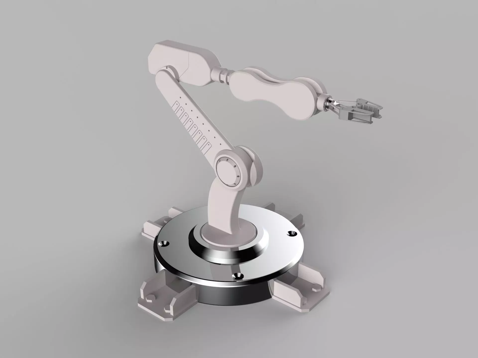 Robotic arm  scifi mech  3D model_0