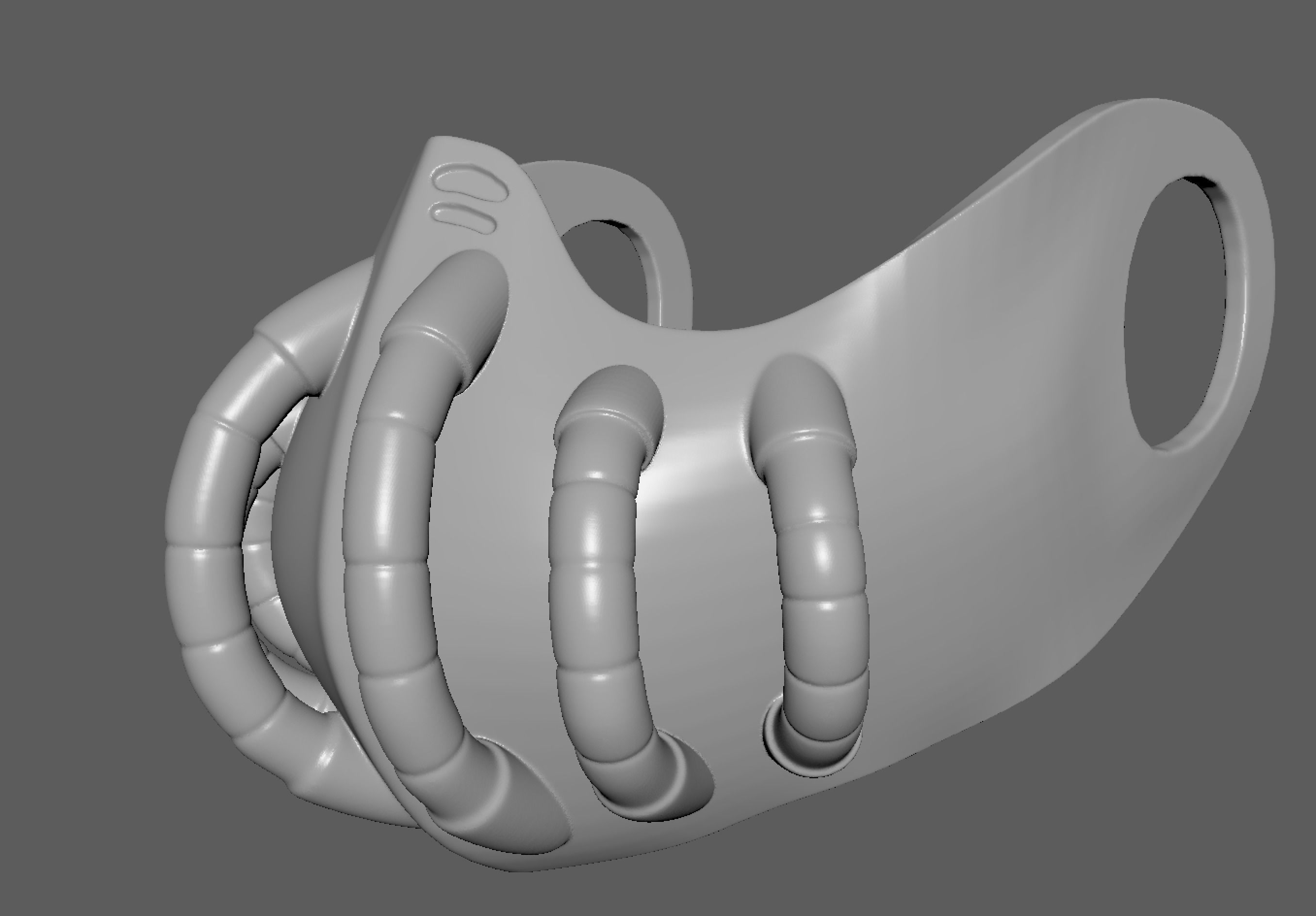 Himiko Toga Mask - My Hero Academia 3D print model_1