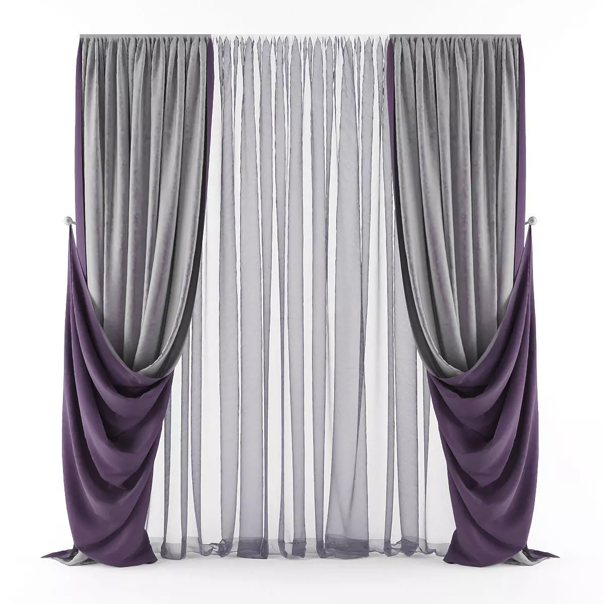 Curtain 3D model 69 3D model_0