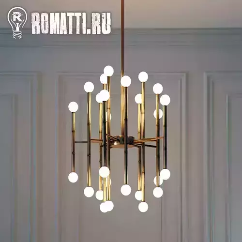 ROMATTI MEURICE RECTANGULAR CHANDELIER JONATHAN ADLER
