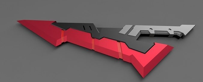 3d model Katarina Project Dagger League of Legends coplay STL 3D print model