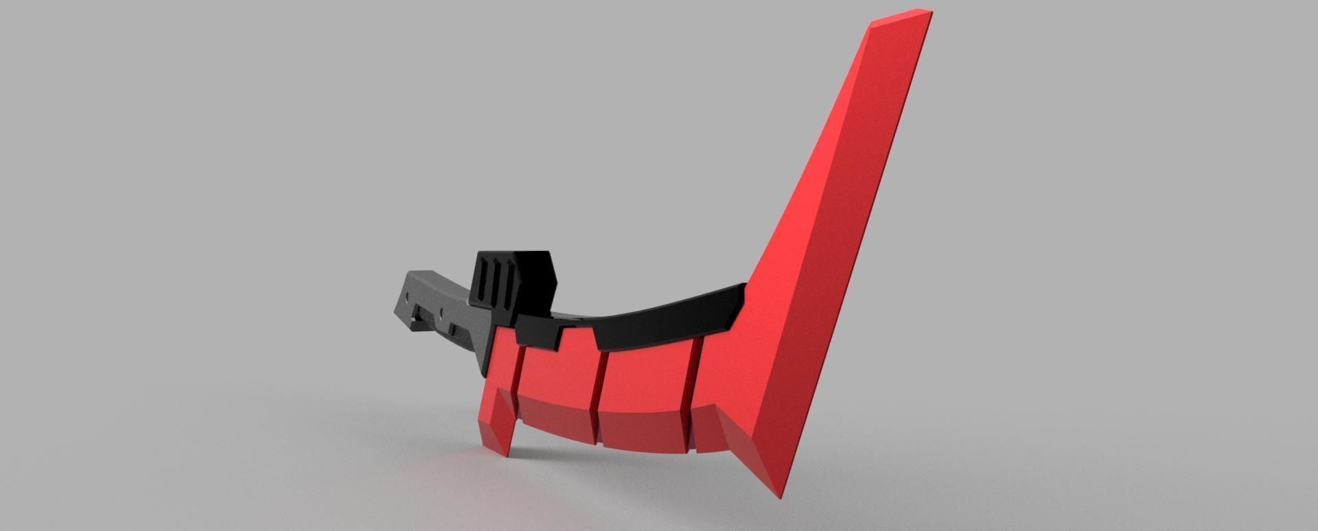 3d model Katarina Project Dagger League of Legends coplay STL 3D print model_3