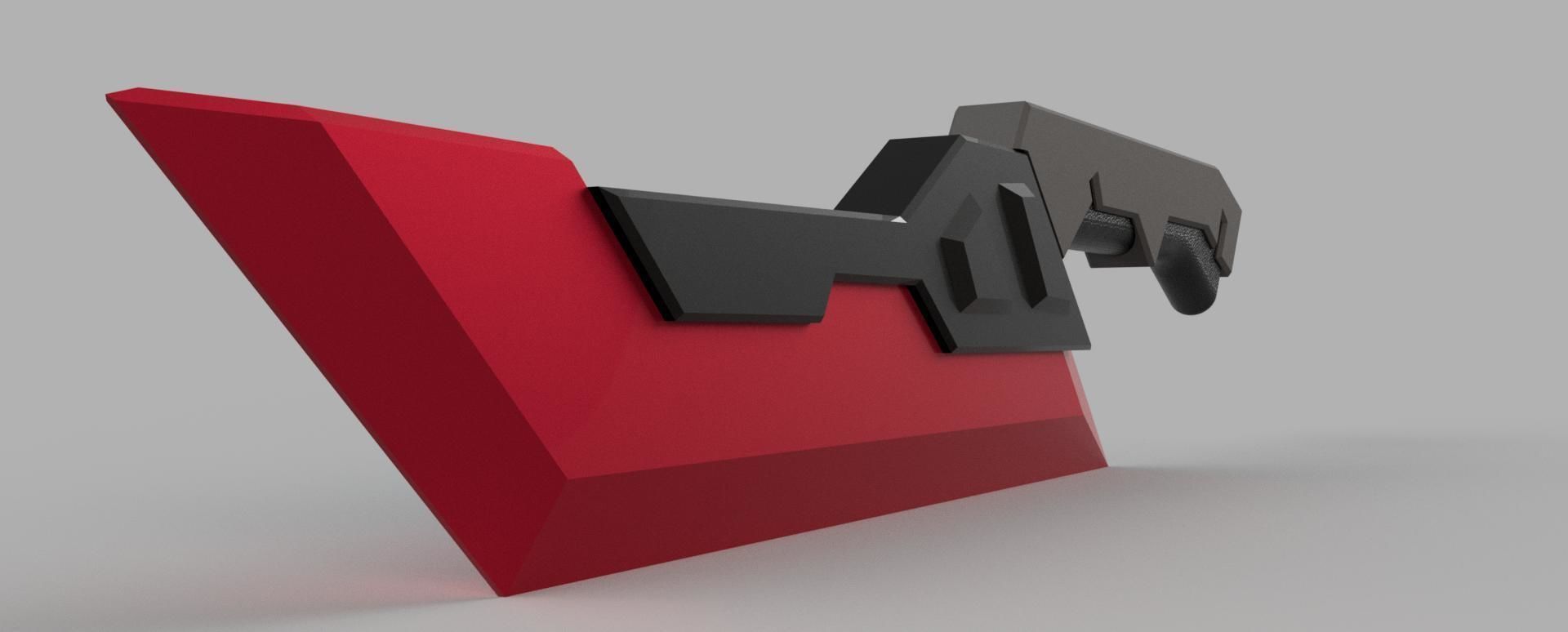 3d model Katarina Project Dagger League of Legends coplay STL 3D print model_6