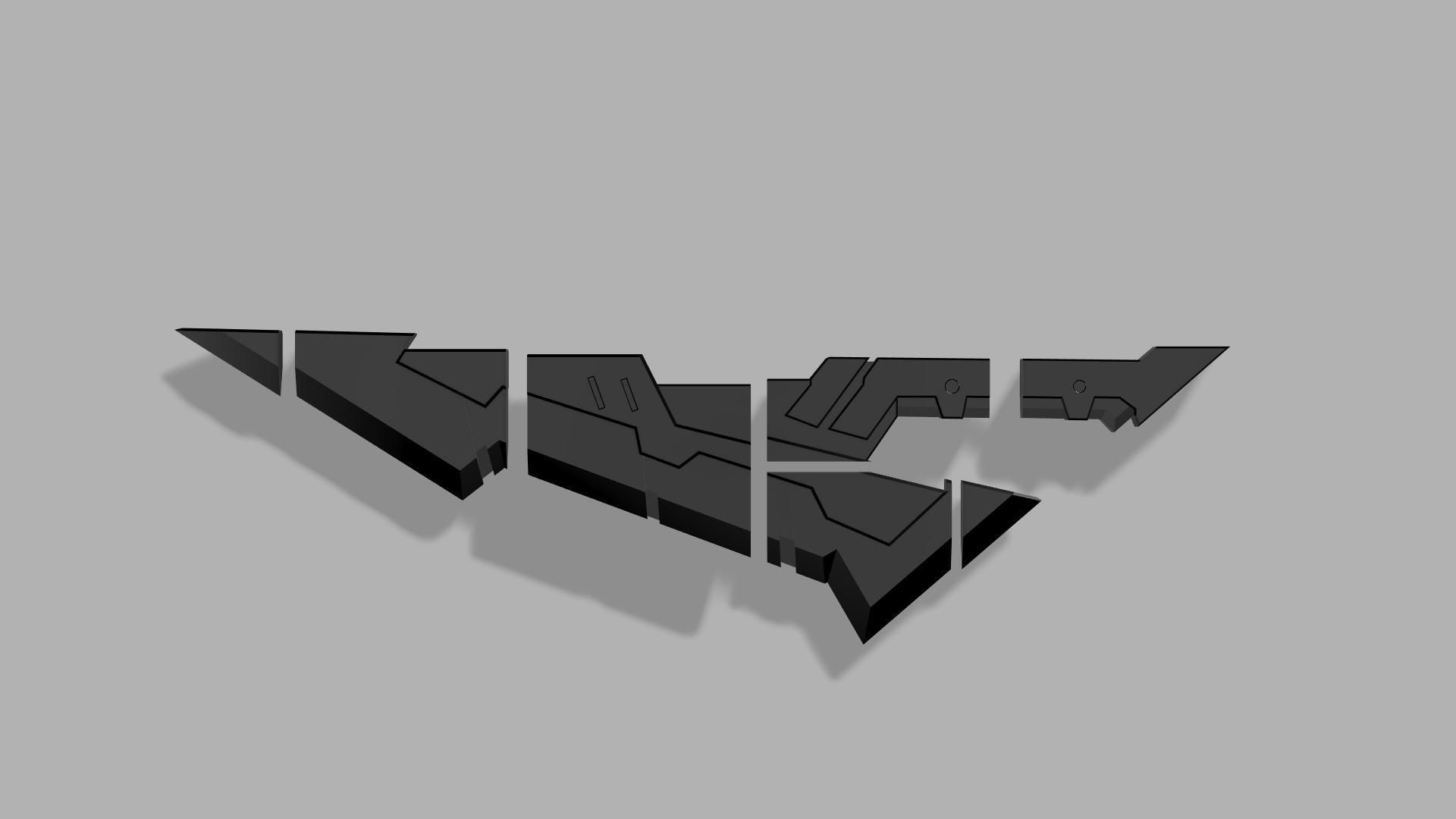 3d model Katarina Project Dagger League of Legends coplay STL 3D print model_2