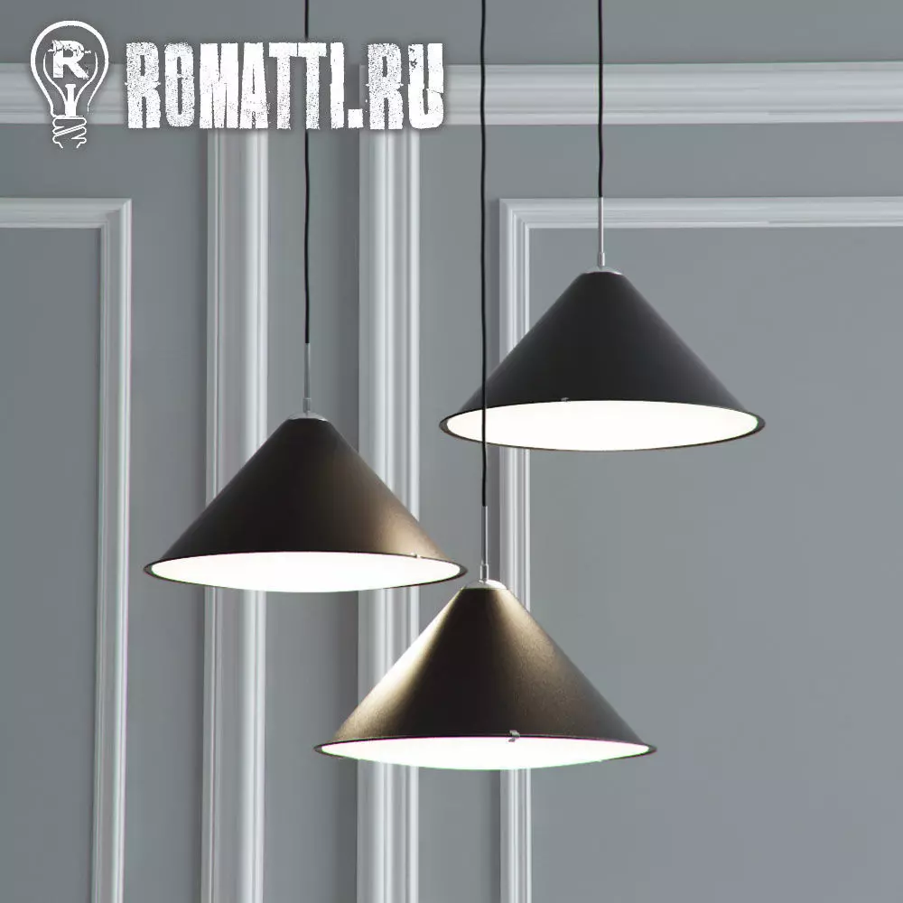Romatti Tom Dixon Cone Light Larg 3D model_0