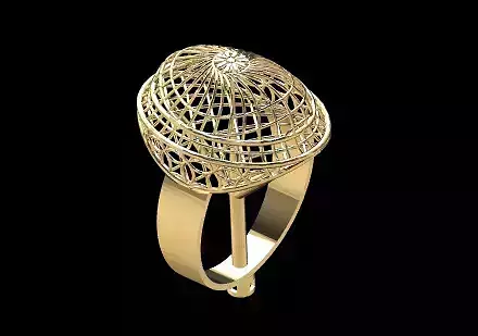 filigree ring jewellery printable jewelry scanned 