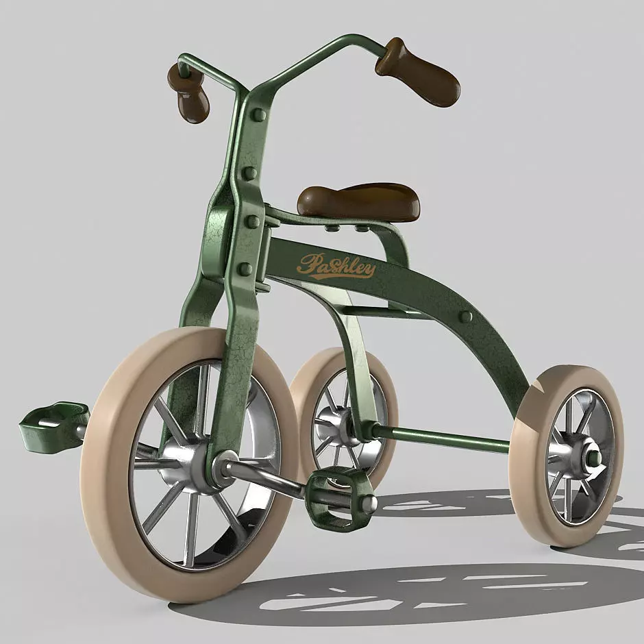 Tricycle 3D model_0