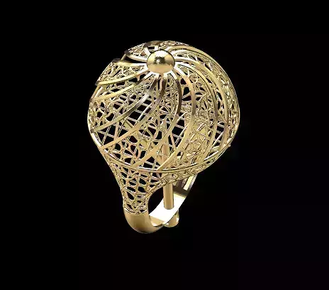 filigree ring jewellery printable jewelry scanned 