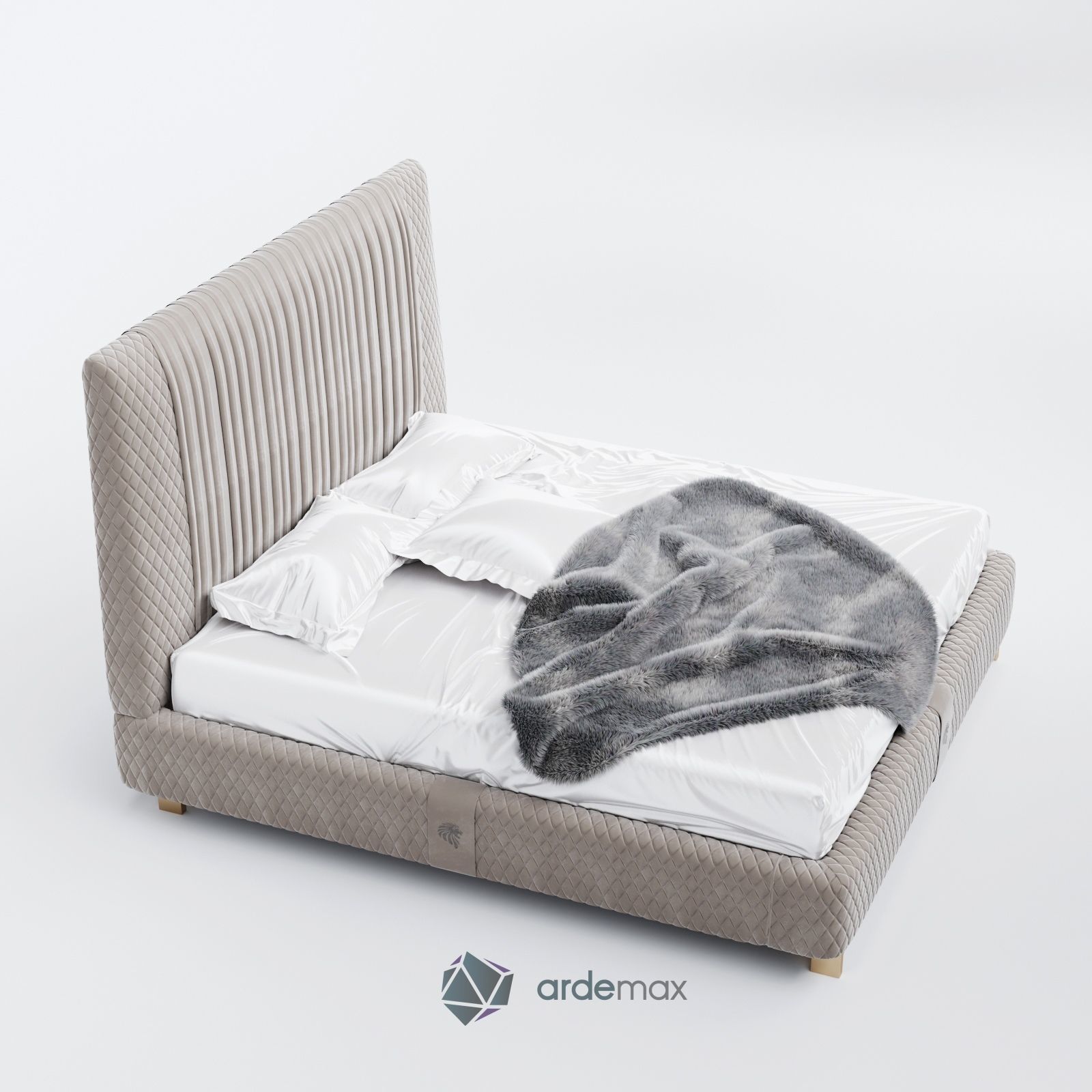 Bed by Giorgio Collection 3D model_7