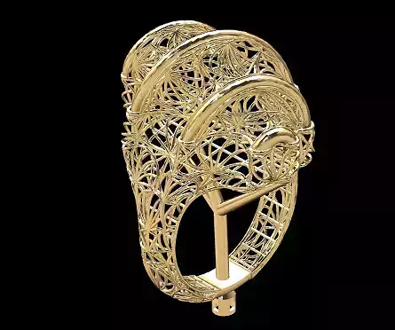 filigree ring jewellery printable jewelry scanned 