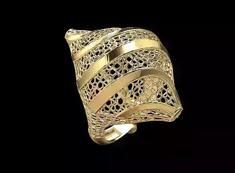 filigree ring jewellery printable jewelry scanned 