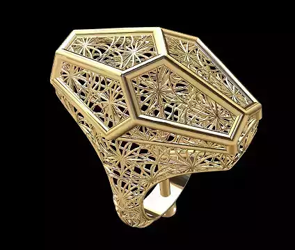 filigree ring jewellery printable jewelry scanned