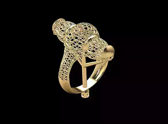 filigree ring jewellery printable jewelry scanned 