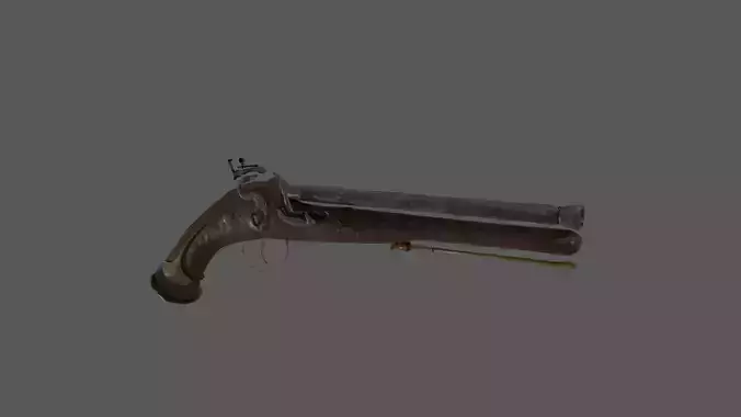 Old-style pistol