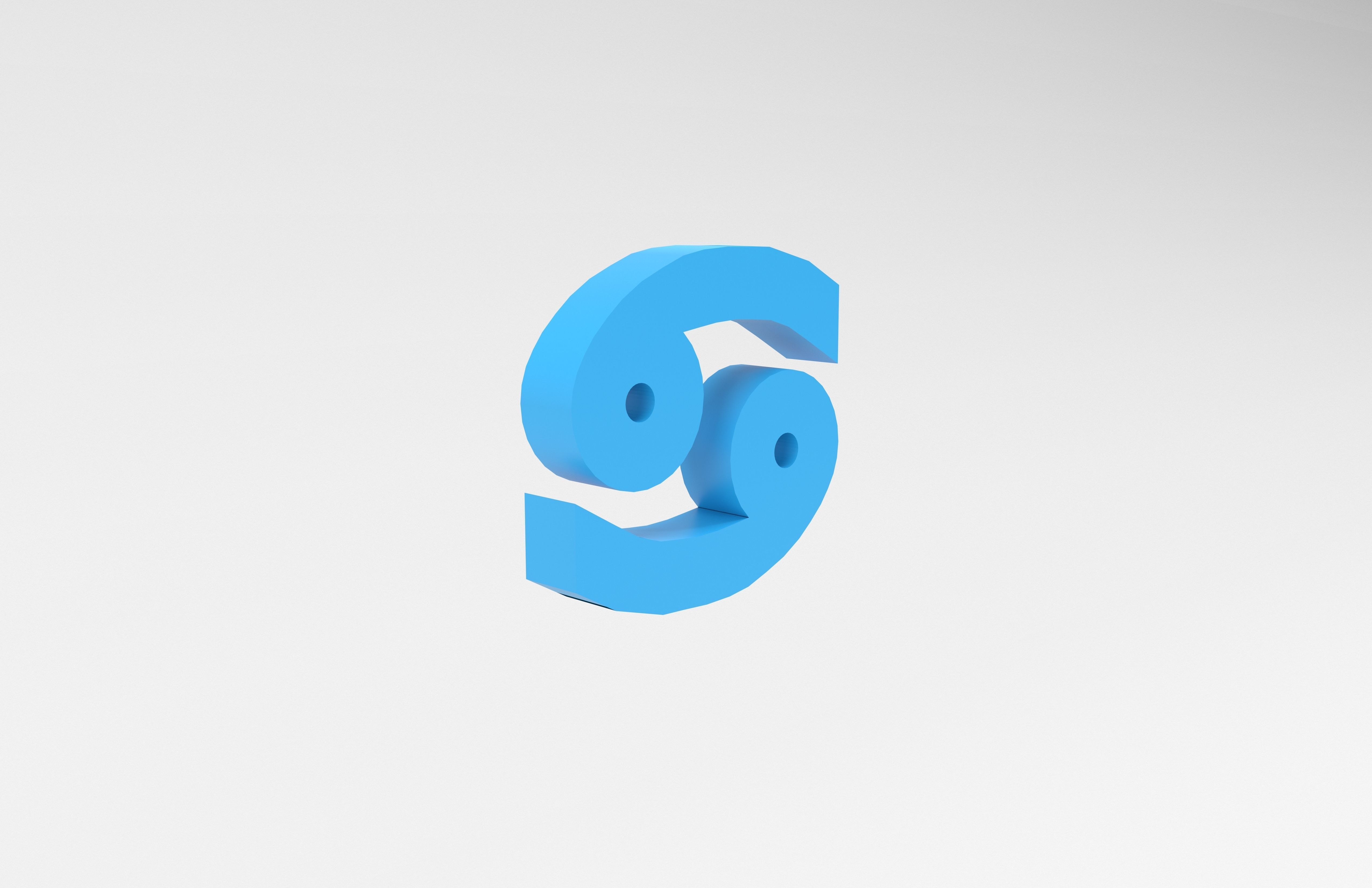 Cancer v1 004 Low-poly 3D model_4