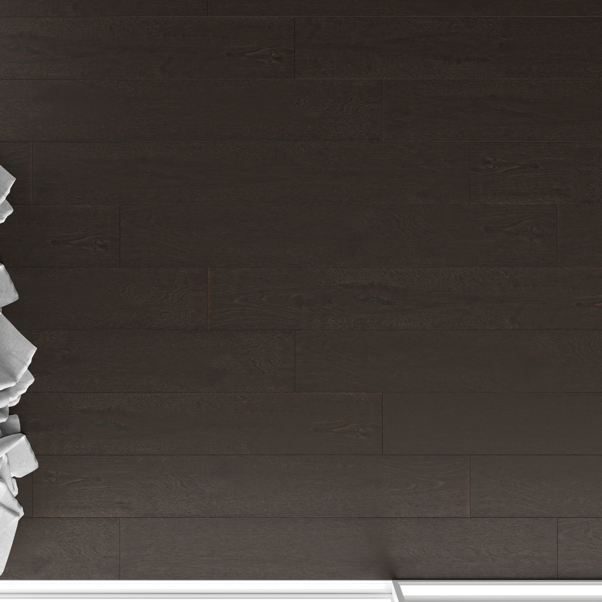  Wood Oak Floor Black WWL 3D model_1