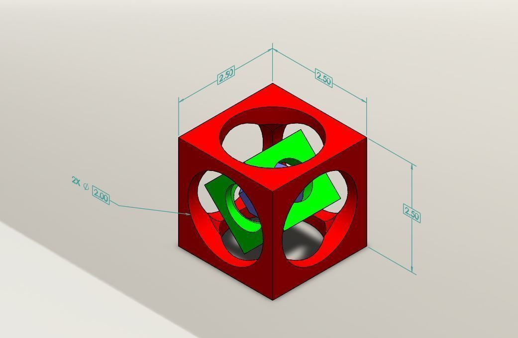 Box inside of box 3D print model_1