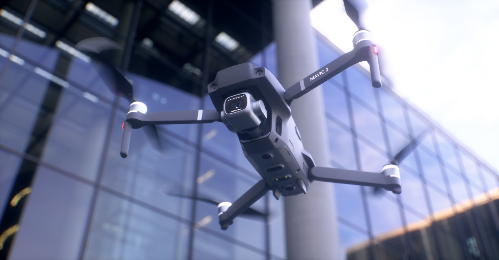 DJI Mavic 2 Pro Low-poly 3D model_17