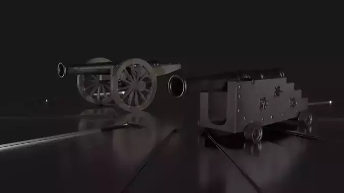 Cannons - only models