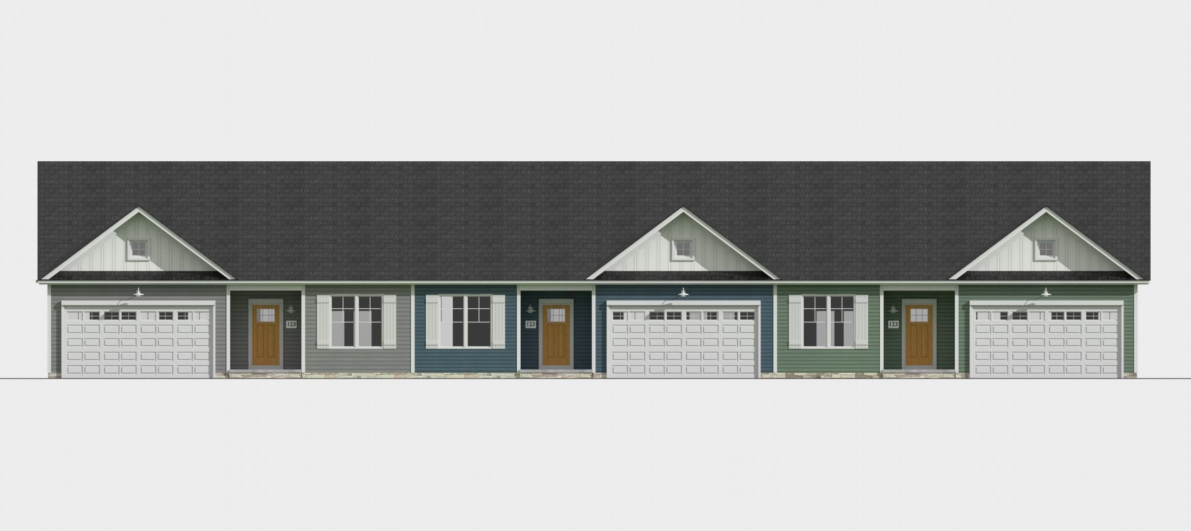 Cape Cod House 4 3D model_5