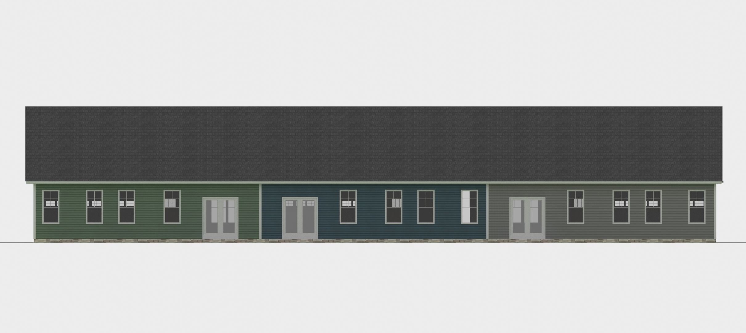 Cape Cod House 4 3D model_4
