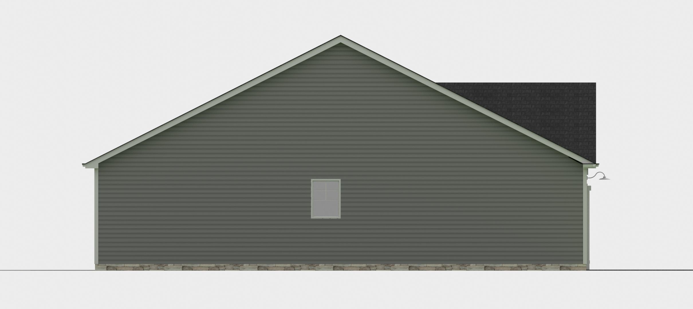 Cape Cod House 4 3D model_6