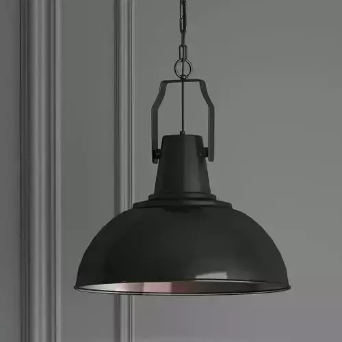 Hanging lamp Gloss Black by Romatti
