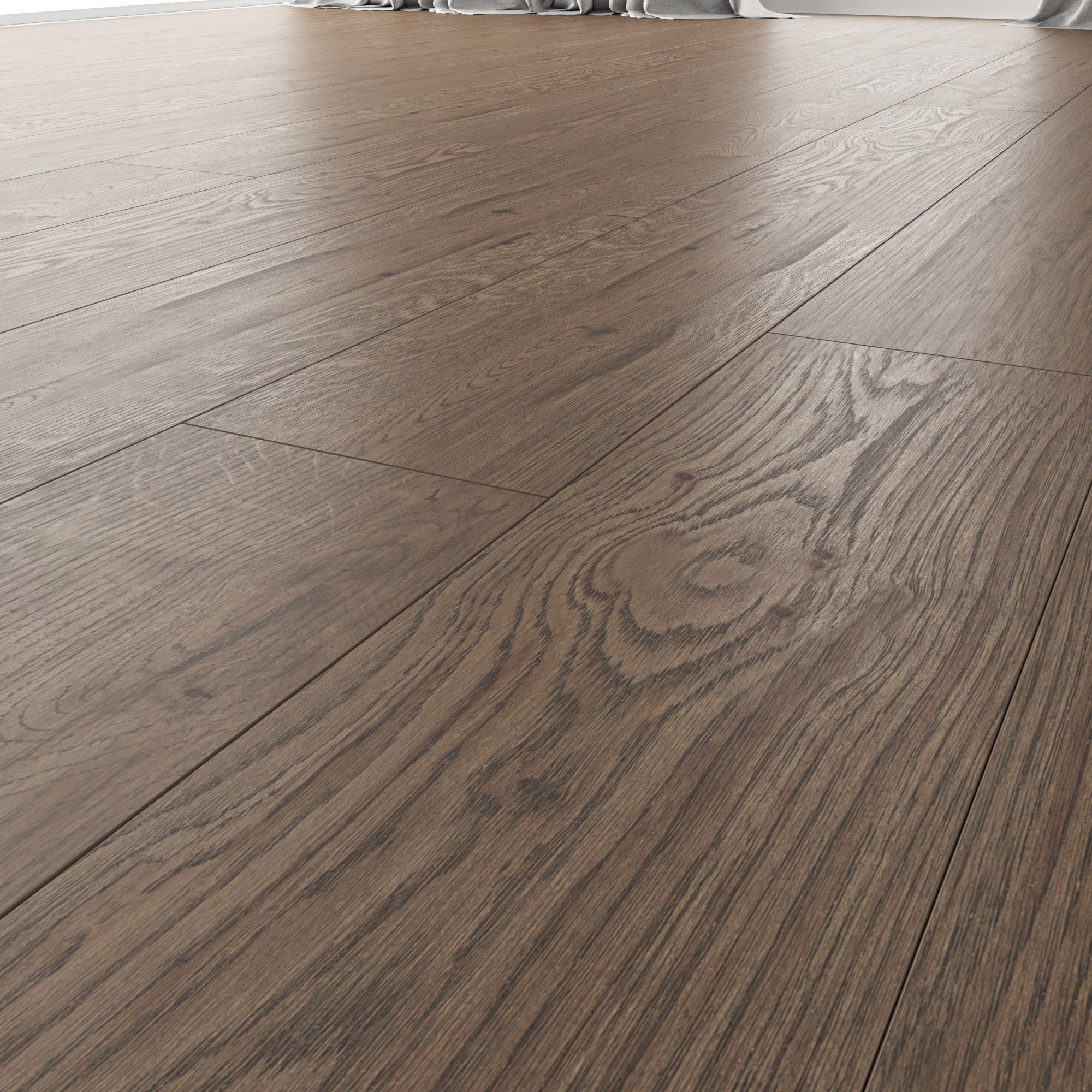 Wood Floor Oak Missisippi WWL 3D model_2