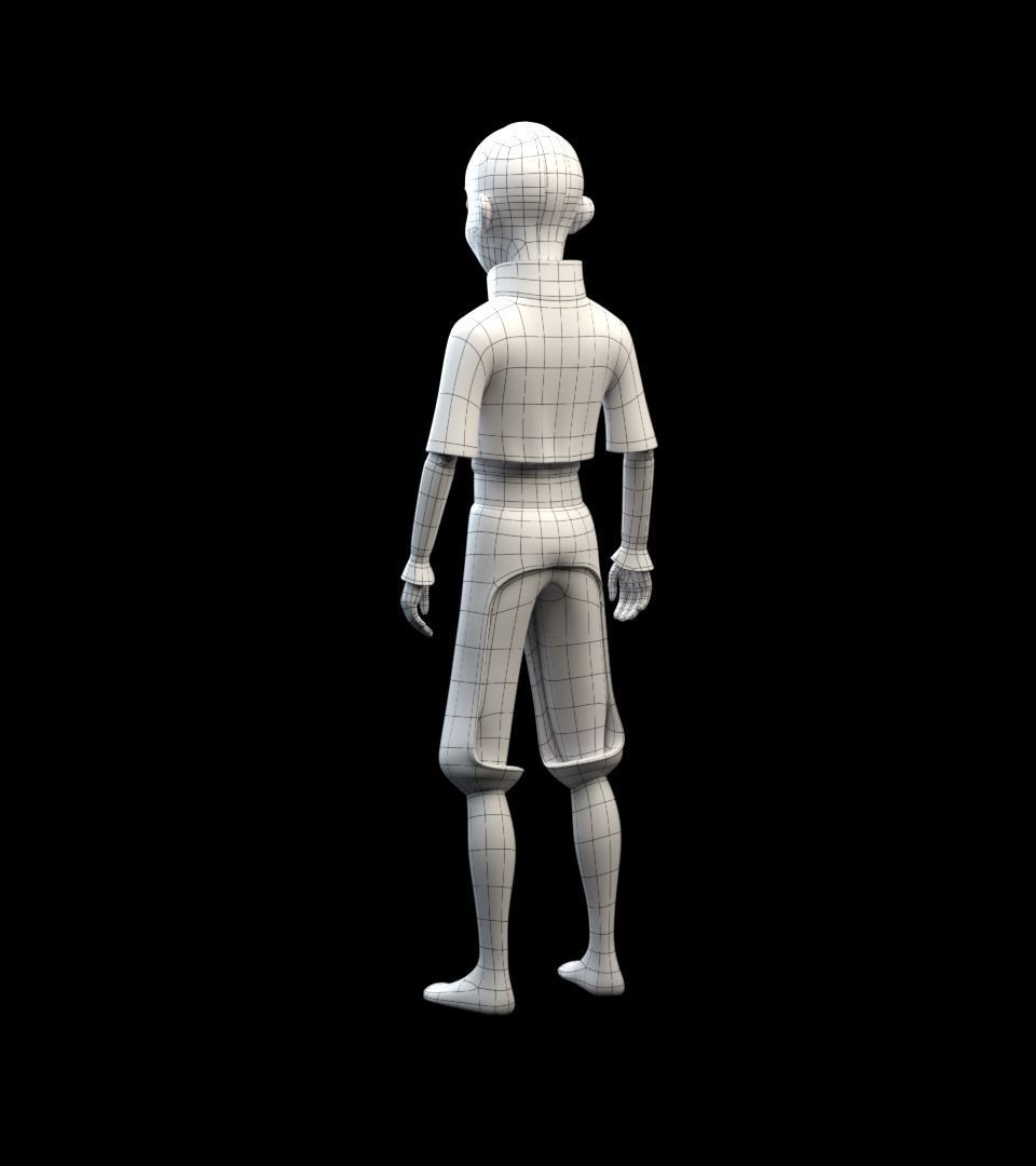 Aang from Avatar The Last Airbender 3D print model_5