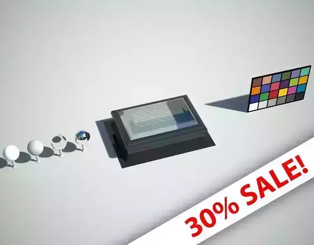 Skylight or Roof Access Low-poly 3D model