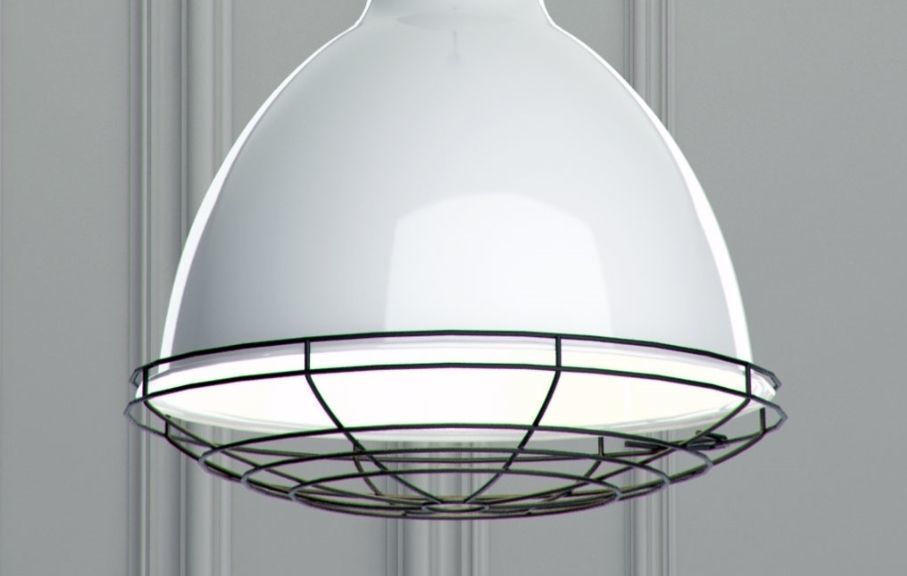 Hanging lamp Romatti Network Rail 3D model_3