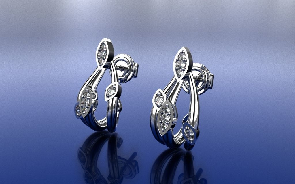 Set Delicate Jewelry 3D - 9 Models 3D Model Collection_8