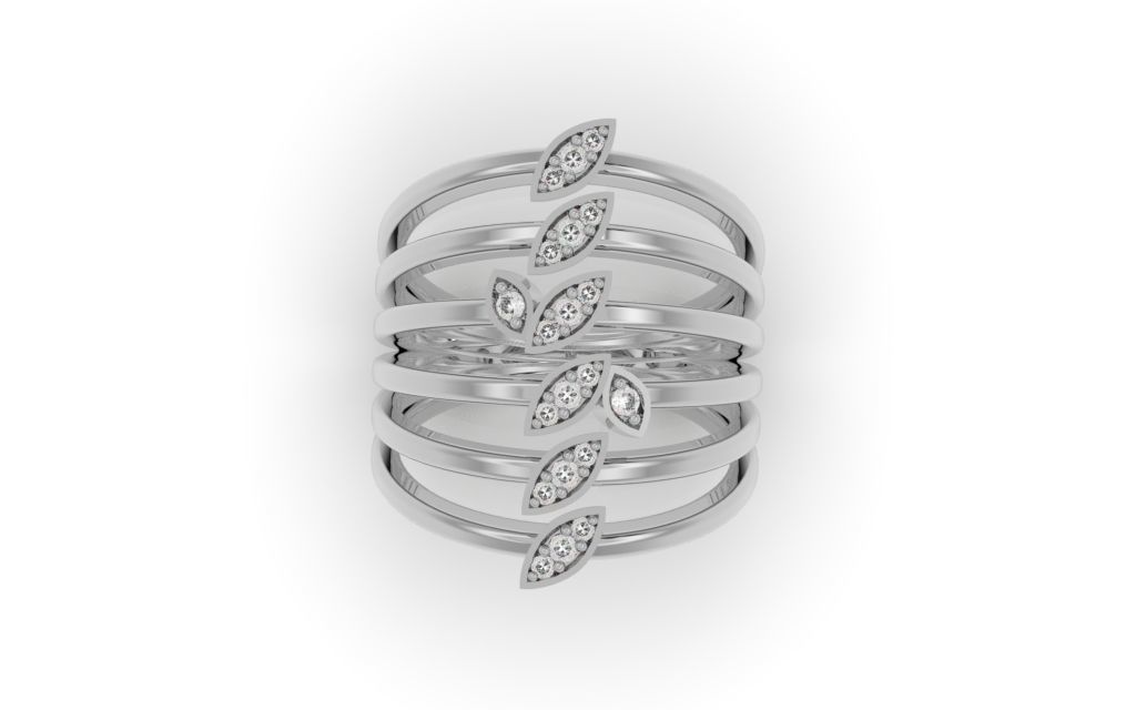 Set Delicate Jewelry 3D - 9 Models 3D Model Collection_60