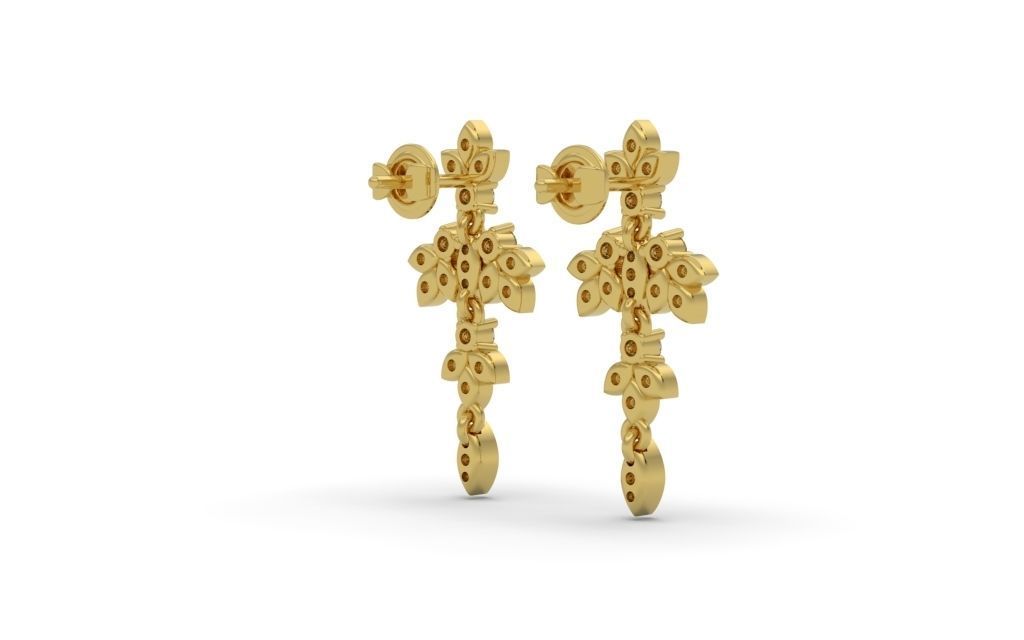 Set Delicate Jewelry 3D - 9 Models 3D Model Collection_25