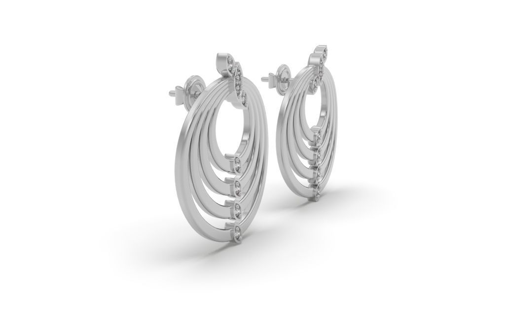 Set Delicate Jewelry 3D - 9 Models 3D Model Collection_88