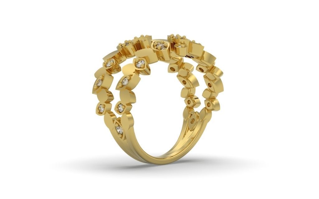 Set Delicate Jewelry 3D - 9 Models 3D Model Collection_92